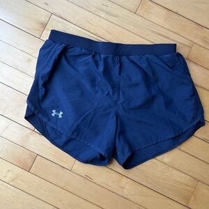 Under Armour Women's Dark Blue Athletic Shorts